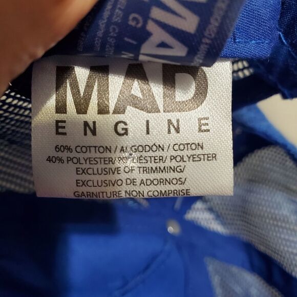 NWT Pabst Blue Ribbon Beer Cap Spell Out Logo Mesh SnapBack Trucker Baseball Hat - Picture 9 of 9